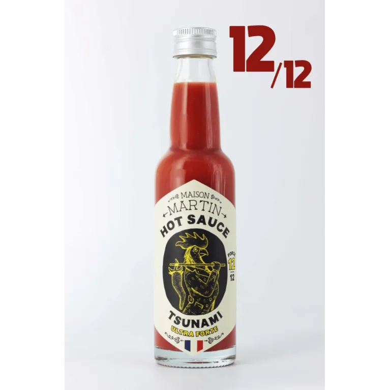 Sauce piquante 12/12 TSUNAMI