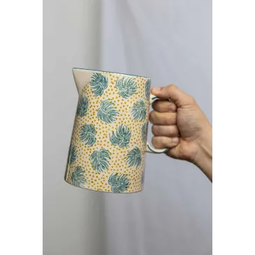 Carafe - 1500 ml - Feuilles vertes 