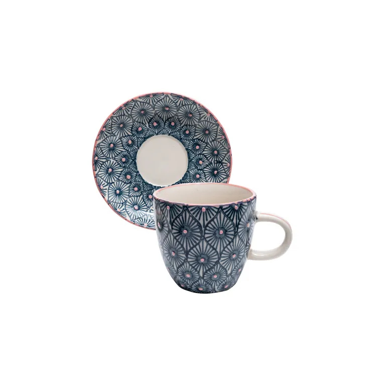 Set expresso - Tasse + Sous tasse - 75 ml 
