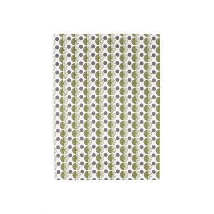 Set de 2 torchons - Vert et gris