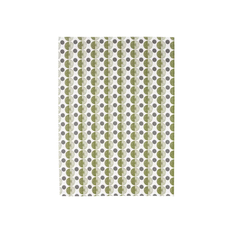 Set de 2 torchons - Vert et gris