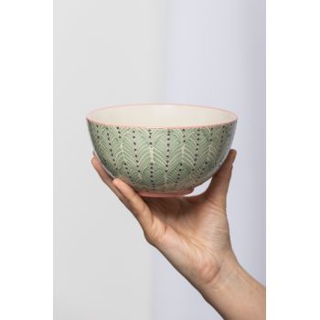 Bol - Motifs verts 