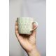 Tasse - Art deco - 275 ml - Feuilles vertes 