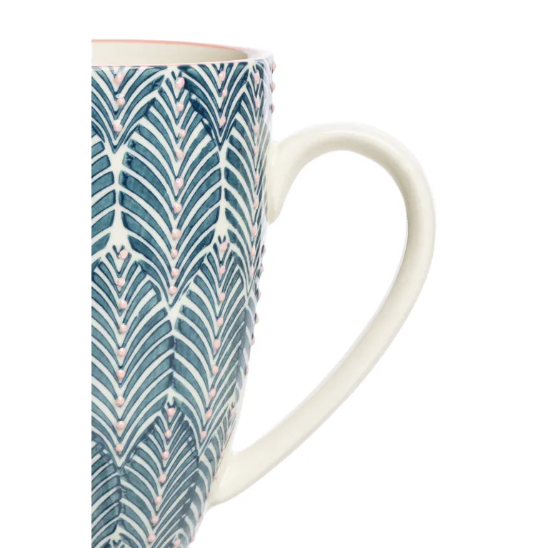 Tasse 400 ml mix n match bleu