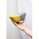 Buddha Bowl - Industriel - Jaune et bleu