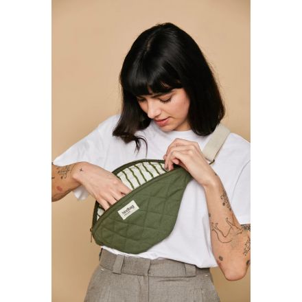 Sacoche Hindbag - Olivia - Matelassée - Olive