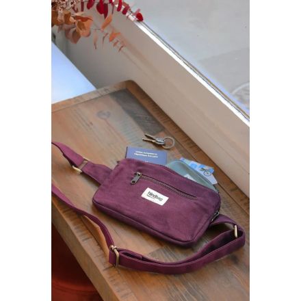 Sac bandoulière - Harry - Prune