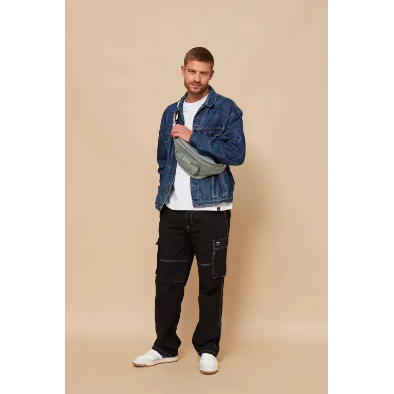 Grand sac banane - Sofia - Sauge