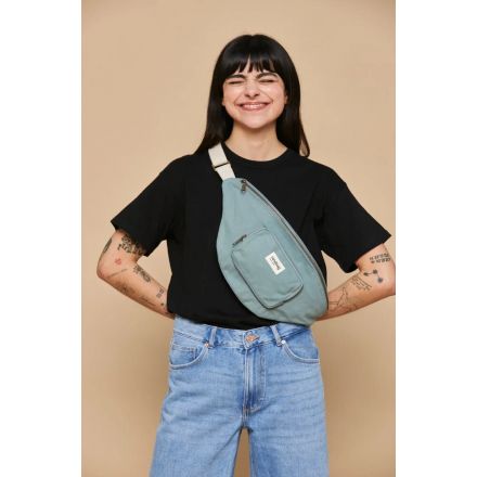 Grand sac banane - Sofia - Sauge