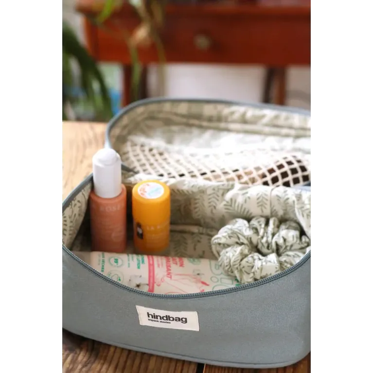 Trousse de toilette Hindbag - Sauge 