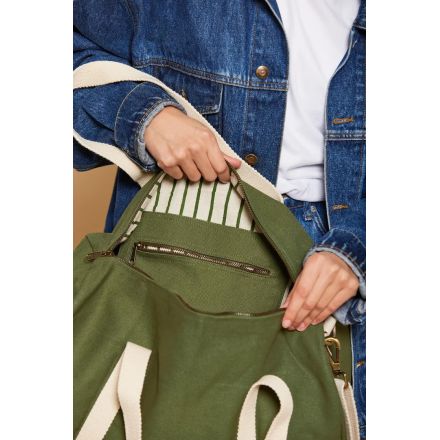 Sac polochon - Simon - Olive 