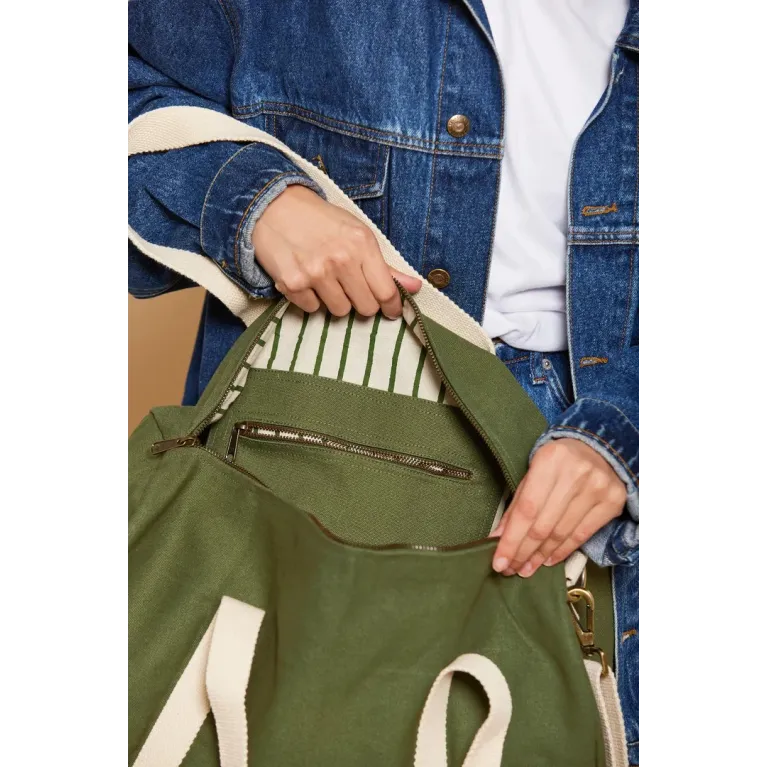 Sac polochon - Simon - Olive 