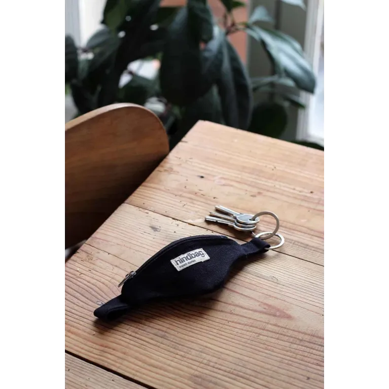 Porte-clé mini banane Hindbag - Come - Noir