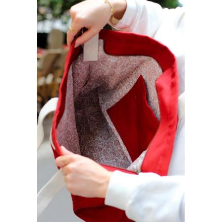 Sac cabas César - Hindbag - Terracotta