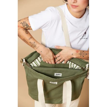 Sac cabas César - Hindbag- Olive