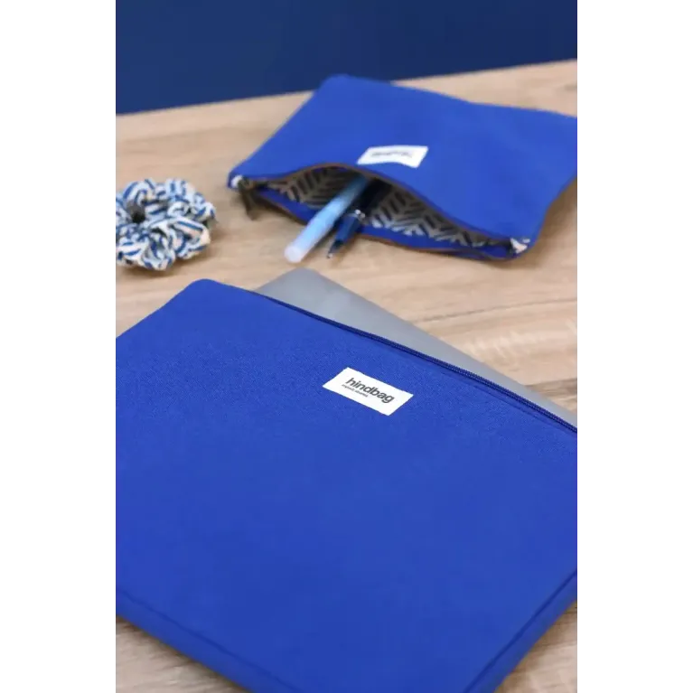 Housse ordinateur - 13' - Ava - 24 x 34 cm - Bleu electrique