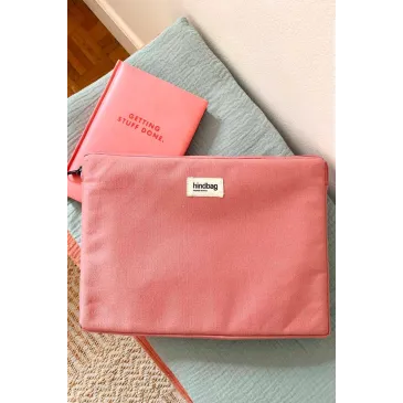 Housse ordinateur - 13' - Ava - 24 x 34 cm - Rose 