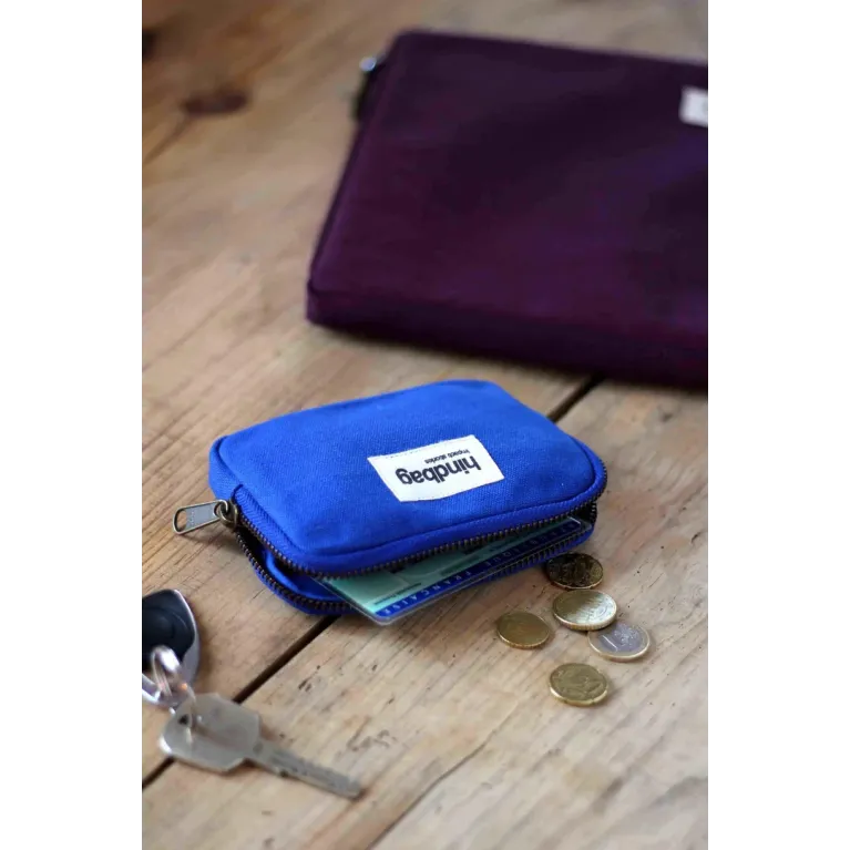 Porte monnaie - Lili - Bleu electrique 