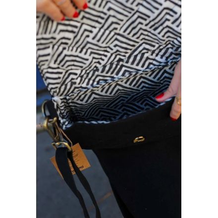 Sac Hindbag - Margault - Noir matelassé 