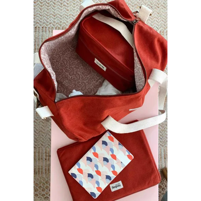 Sac Hindbag - Sac Simon polochon - Terracotta