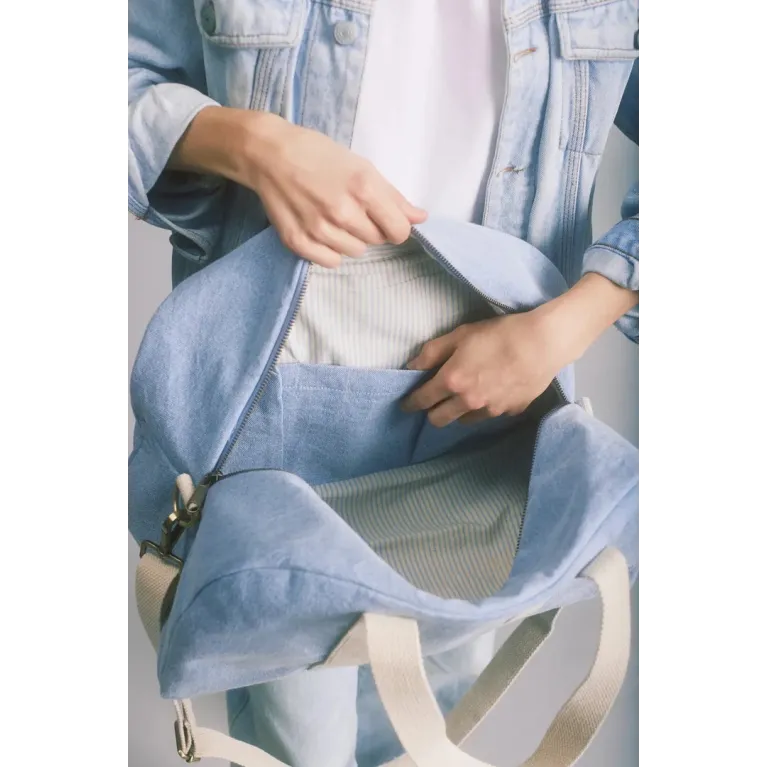 Sac week-end - Charlie - Denim Bleu - Hindbag 