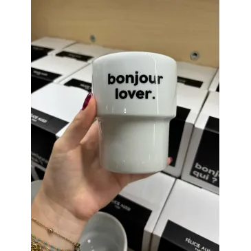 Tasse gobelet - Bonjour qui - Lover 