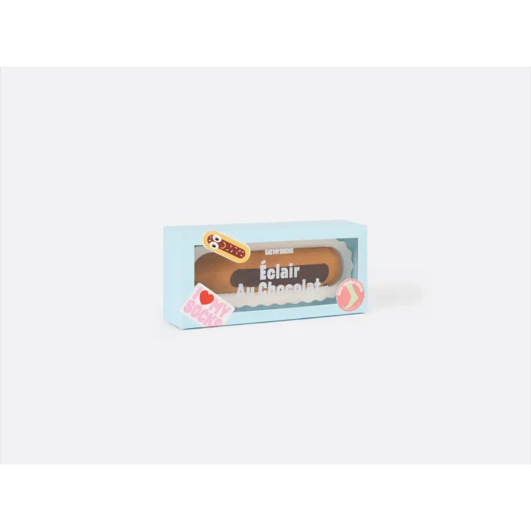 Chaussettes - Eclair au chocolat 