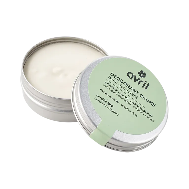 Déodorant baume - Huile de coco bio - Bergamote - 75 g 