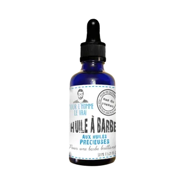 Huile à barbe - Aux huiles précieuses