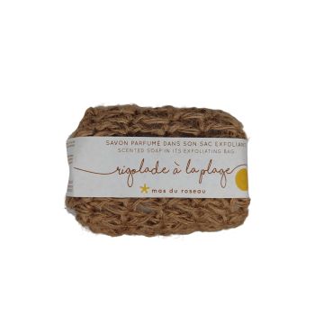 Savon exfoliant - 90 g - Marin - Rigolade à la plage 