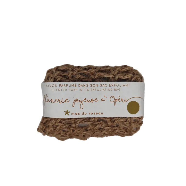 Savon exfoliant - 90 g - Tonka - Flânerie joyeuse à l'Opéra