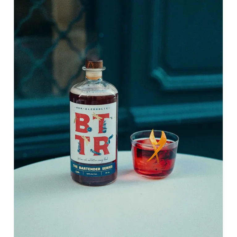 Spiritueux sans alcool - Orange amère, gentiane & épices