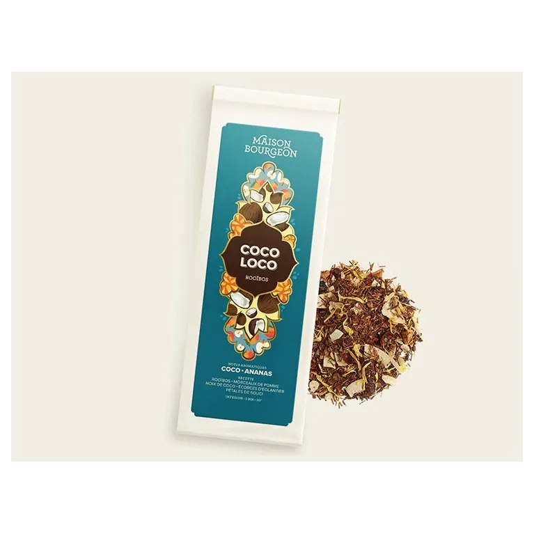 Sachet 100 g - Rooibos - Coco Loco - Coco Ananas - Maison Bourgeon