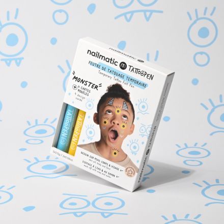 Coffret Minus - Tatouages Monsters