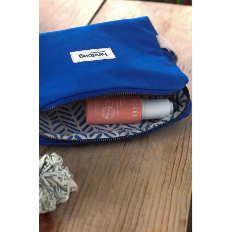 Trousse de toilette - Leon - Bleu electrique 