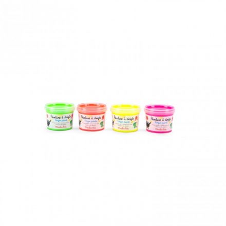 Peinture à doigts - Fluo - 4 pots