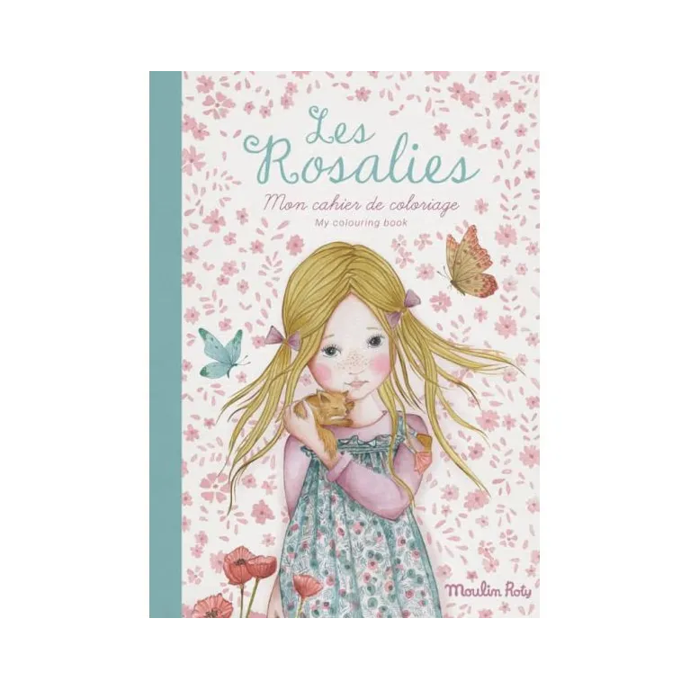 Cahier de coloriage - Les Rosalies