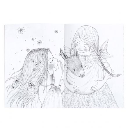 Cahier de coloriage - Les Rosalies