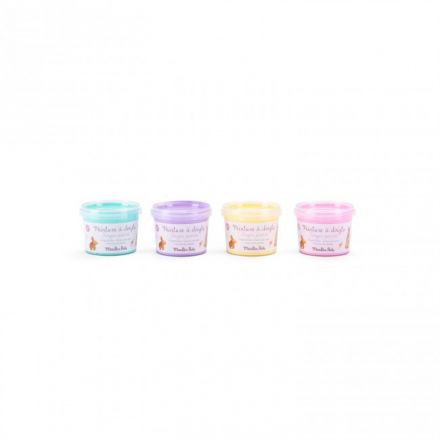 Peinture à doigts pastel - 4 pots - Les rosalies