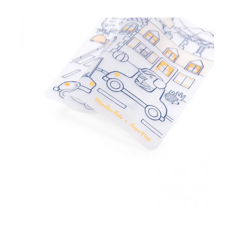 Mon set à colorier - 5 feutres - Les popipop