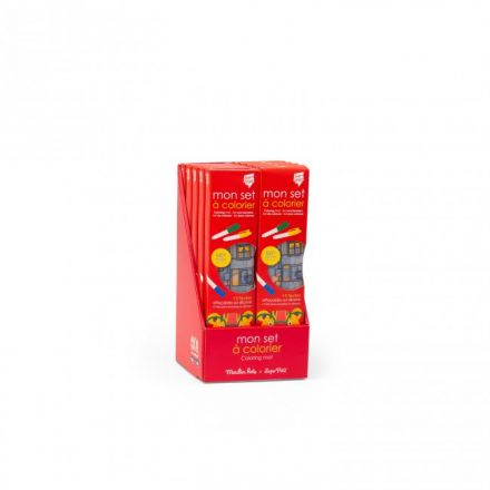 Mon set à colorier - 5 feutres - Les popipop