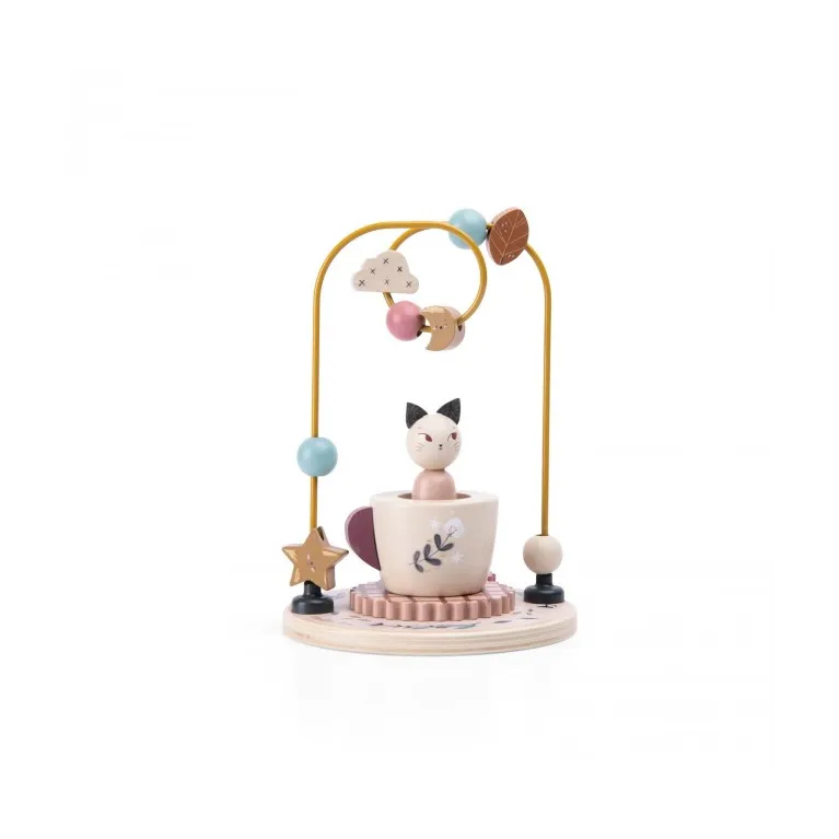 Circuit de perle avec empilable Moulin Roty - Après la pluie 