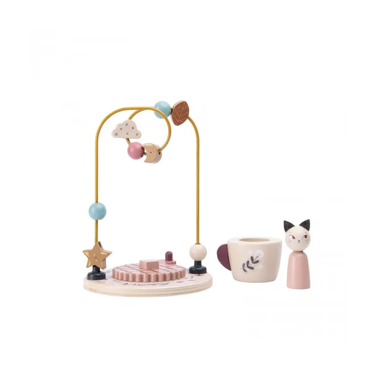 Circuit de perle avec empilable Moulin Roty - Après la pluie 