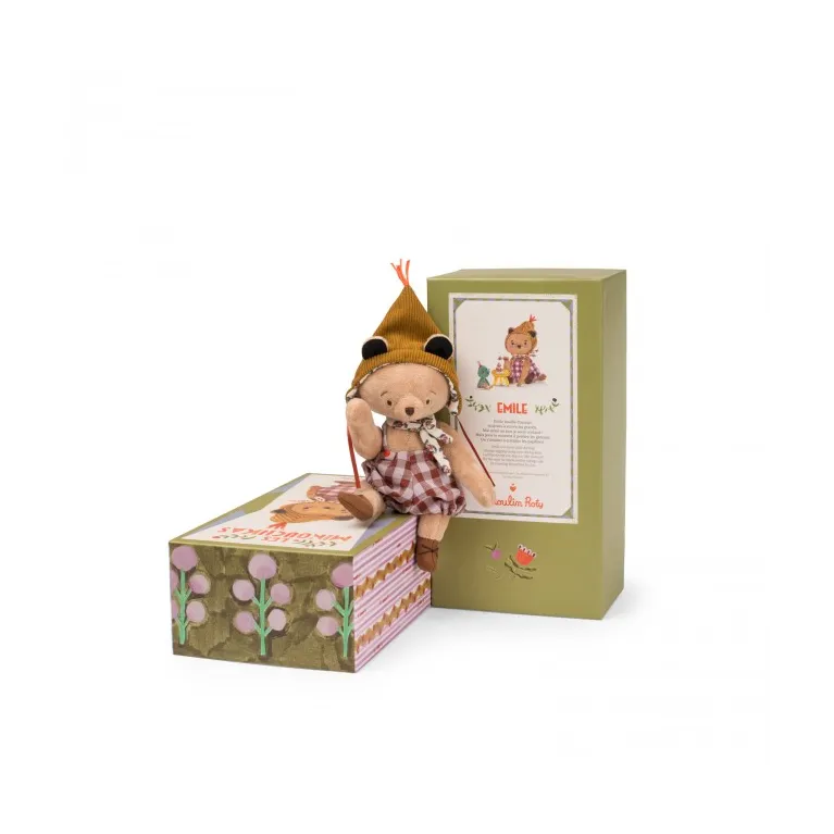 Poupée de chiffon - Emile le petit ours - Les minouchkas