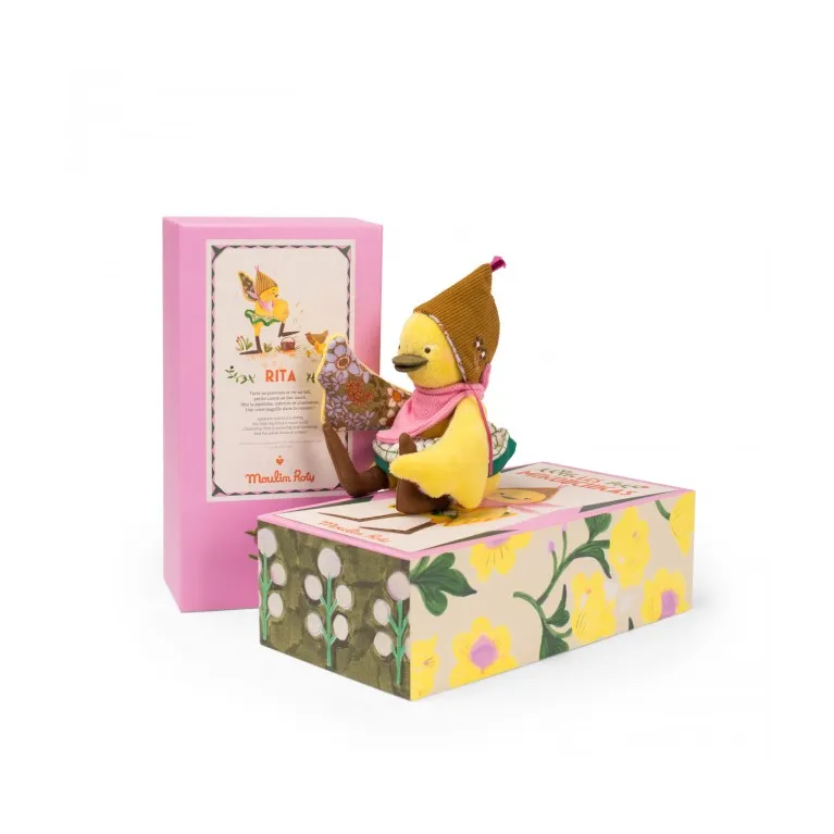 Poupée de chiffon - Rita la canne - Les minouchkas