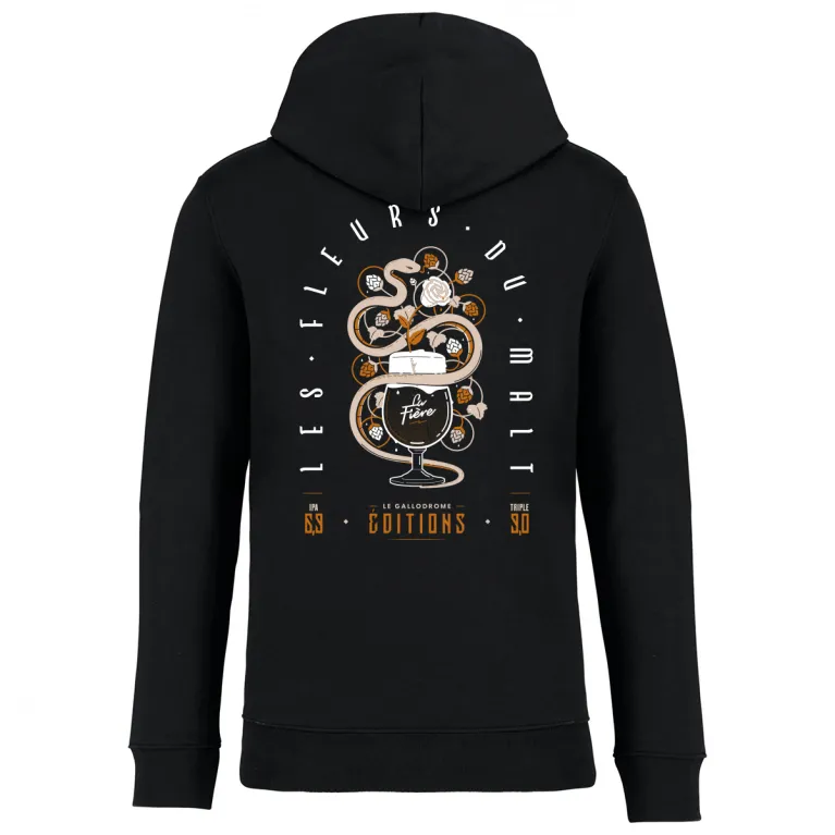 Sweat shirt - Les Fleurs du Malt - Taille M