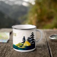 Mug émaillé Adventura - Randonneur