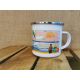 Mug émaillé Adventura - Surfeur