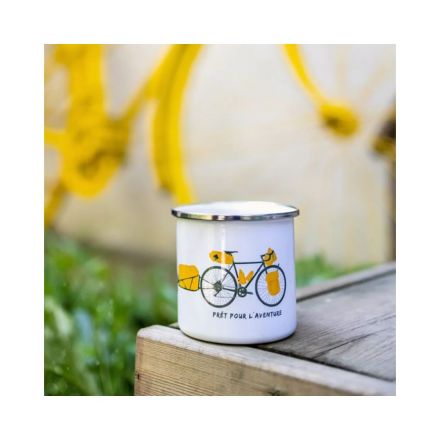 Mug émaillé Adventura - Vélo