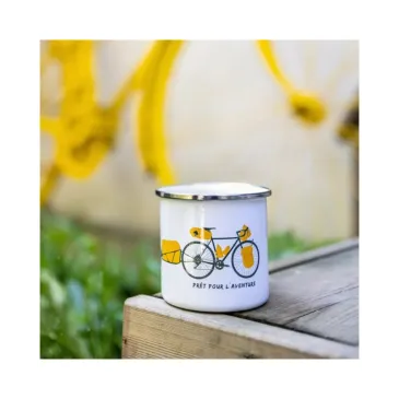Mug émaillé Adventura - Vélo